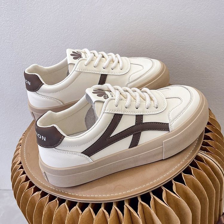 Platformowe Sznurowane Buty Skateboardowe | Idealne na Lato