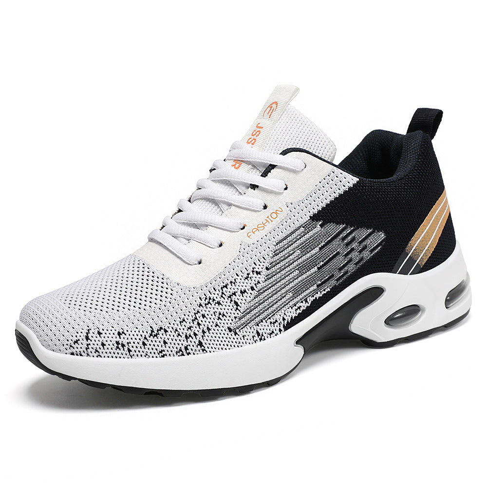 Oddychające Sneakersy z Poduszką Powietrzną i Tkanym Wierzchem | Idealne na Wiosnę i Jesień