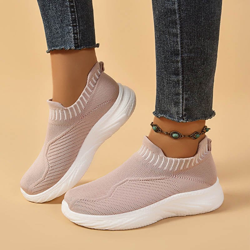 Lekkie Wsuwane Przewiewne Sneakersy | Idealne na Wiosnę Lato i Jesień