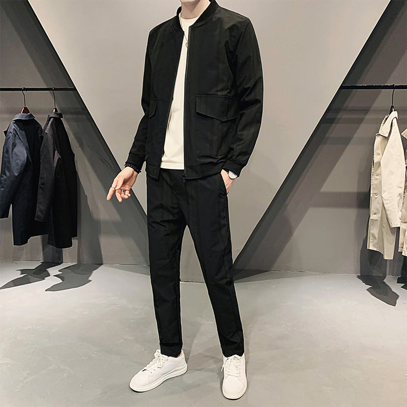 Męski Zestaw Sportowy Slim Fit Idealny na Każdą Porę Roku