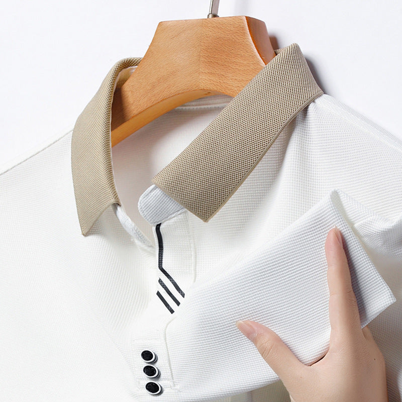 Męski Lekki T-shirt z Krótkim Rękawem Idealny na Lato