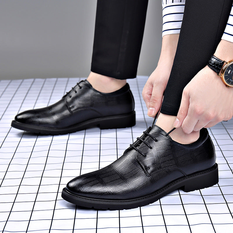Męskie Eleganckie Buty Wizytowe ze Skóry Naturalnej | Idealne na Każdą Porę Roku