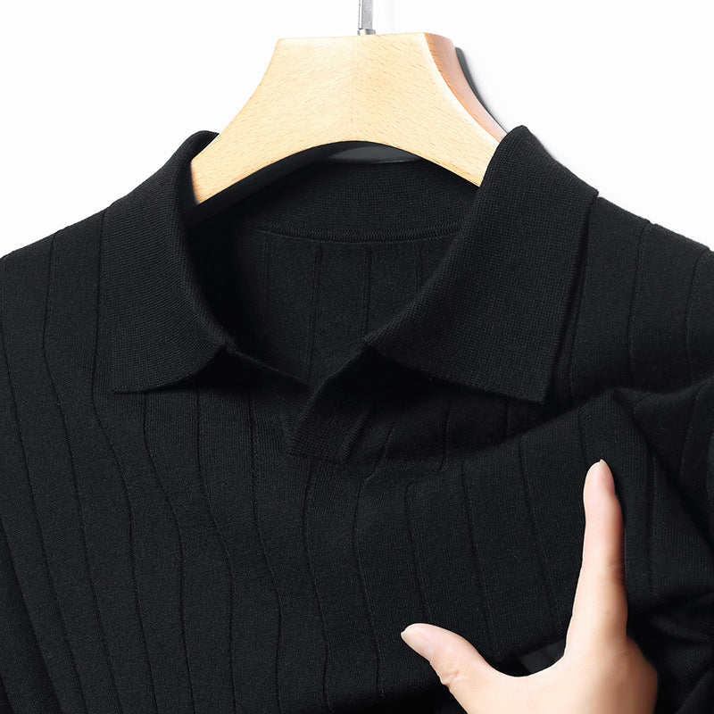 Gruby sweter dzianinowy idealny na jesień