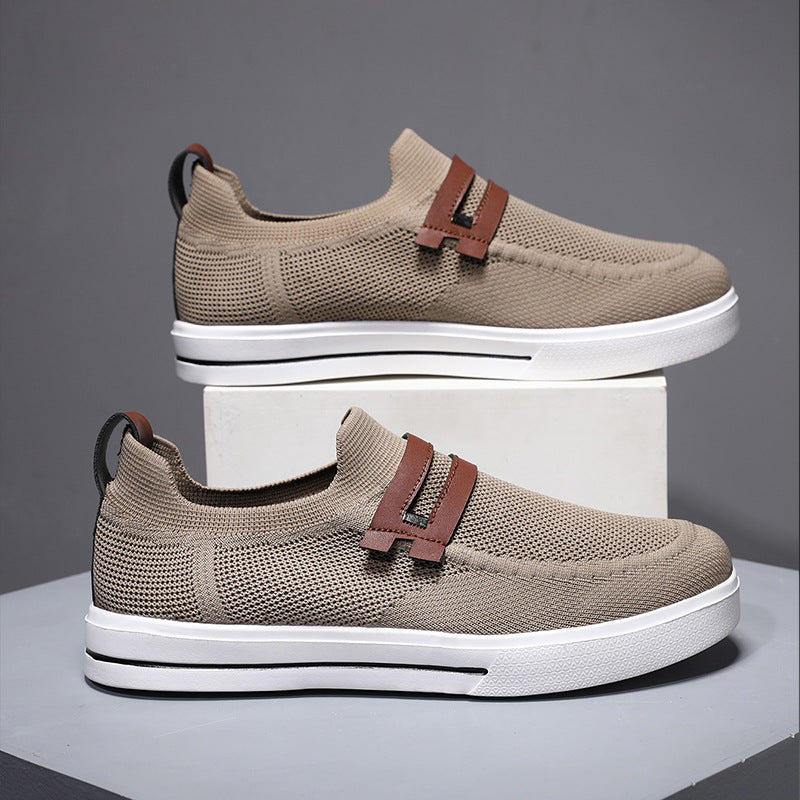 Męskie Przewiewne Buty Slip-On z Siateczki | Idealne na Lato