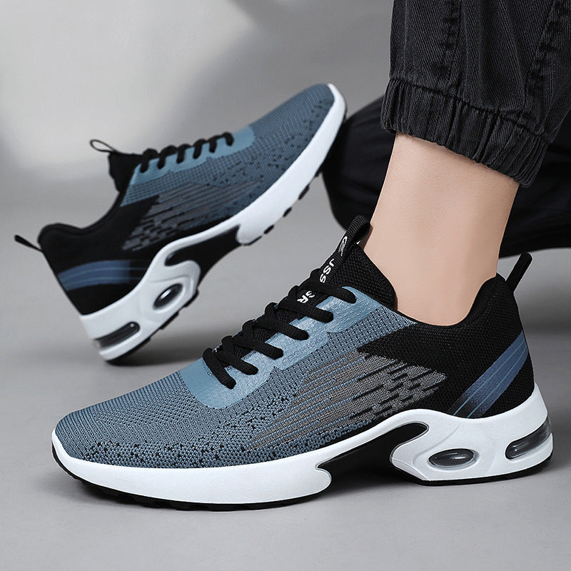 Oddychające Sneakersy z Poduszką Powietrzną i Tkanym Wierzchem | Idealne na Wiosnę i Jesień