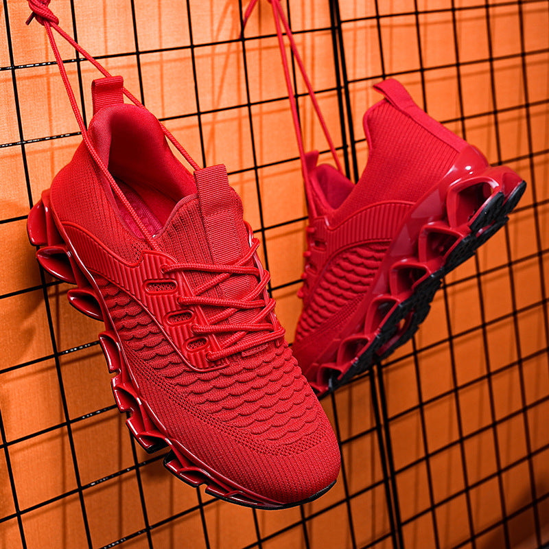 Męskie Oddychające Sneakersy z Podeszwą Blade | Idealne na Każdą Porę Roku