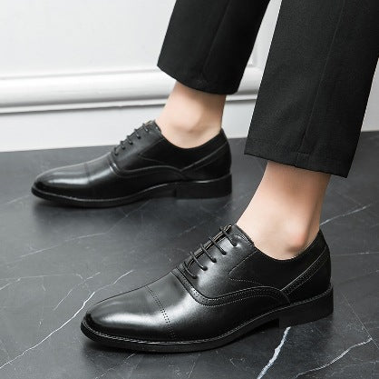 Męskie Skórzane Buty Oxford z Wiązaniem | Idealne na Każdą Porę Roku
