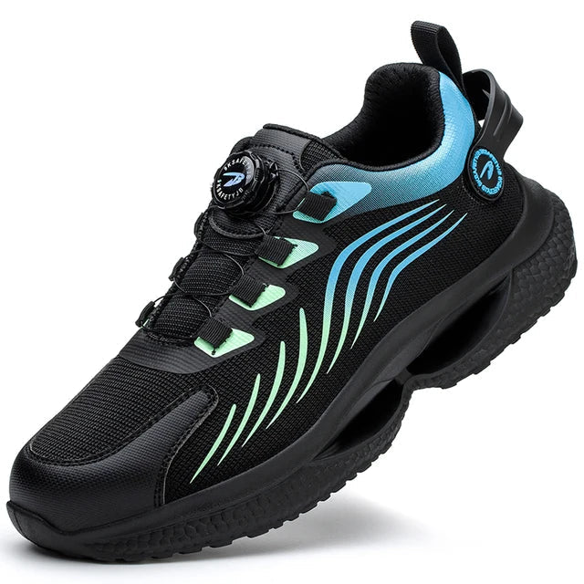 Lekkie Męskie Buty Sportowe z Oddychającą Siatką i Amortyzowaną Podeszwą I Idealne na Wiosnę i Lato