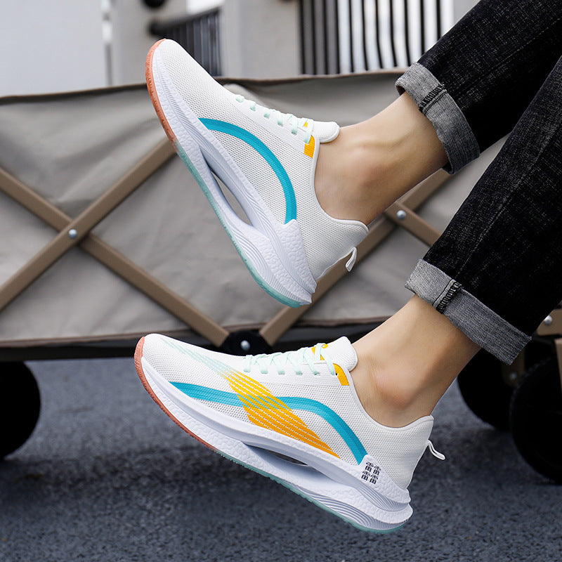 Wysokie Trampki Flyknit na Koturnie | Idealne na Lato