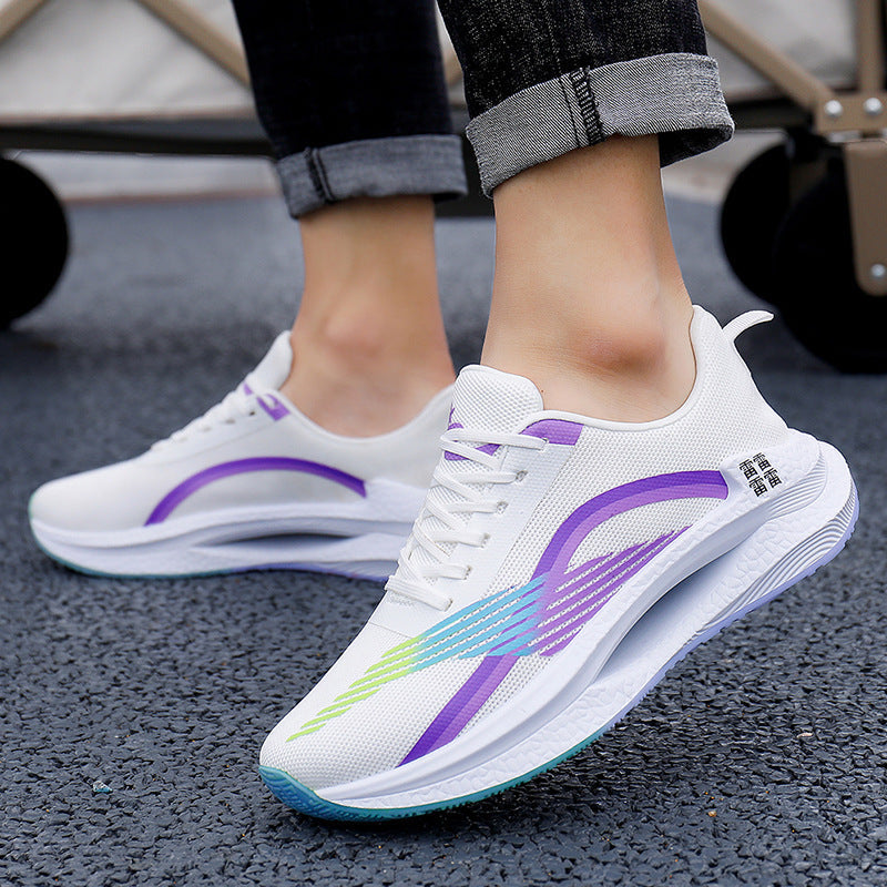 Wysokie Trampki Flyknit na Koturnie | Idealne na Lato