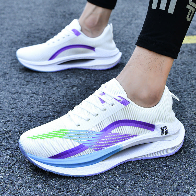 Wysokie Trampki Flyknit na Koturnie | Idealne na Lato