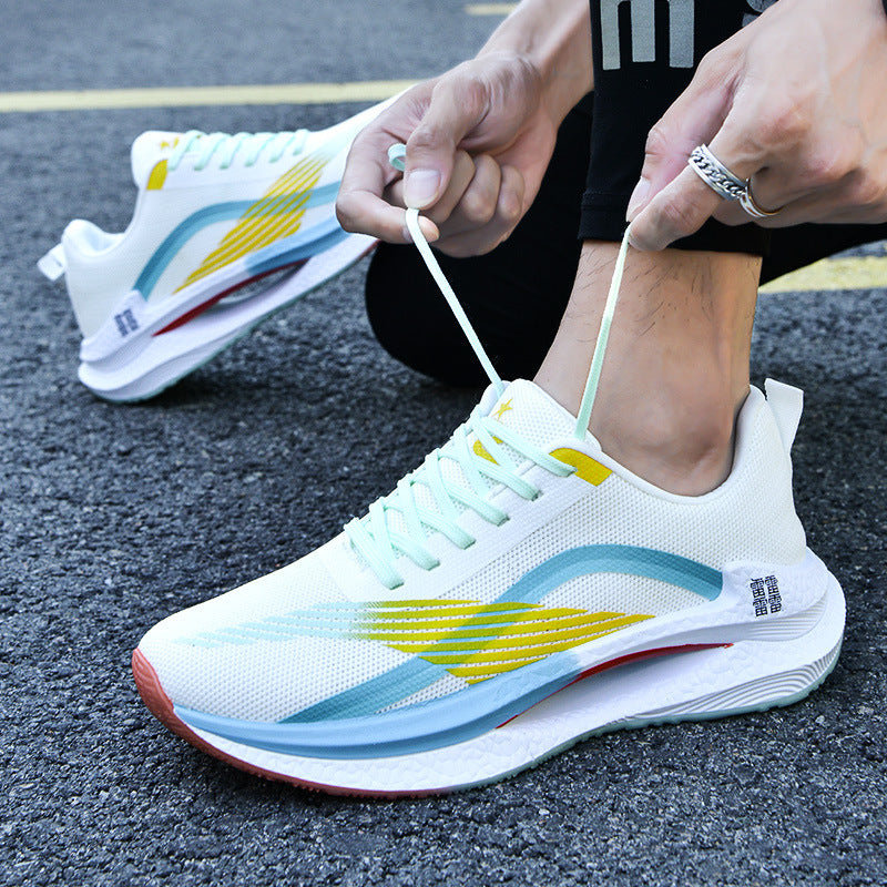 Wysokie Trampki Flyknit na Koturnie | Idealne na Lato