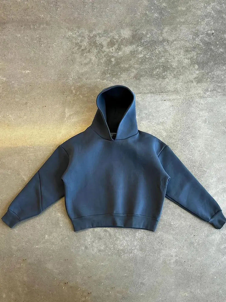 Męski Zestaw z Oversize'ową Bluzy z Kapturem i Joggerami I Idealny na Jesień i Zimę