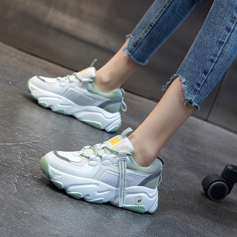 Skórzane Sneakersy na Platformie | Idealne na Każdą Porę Roku