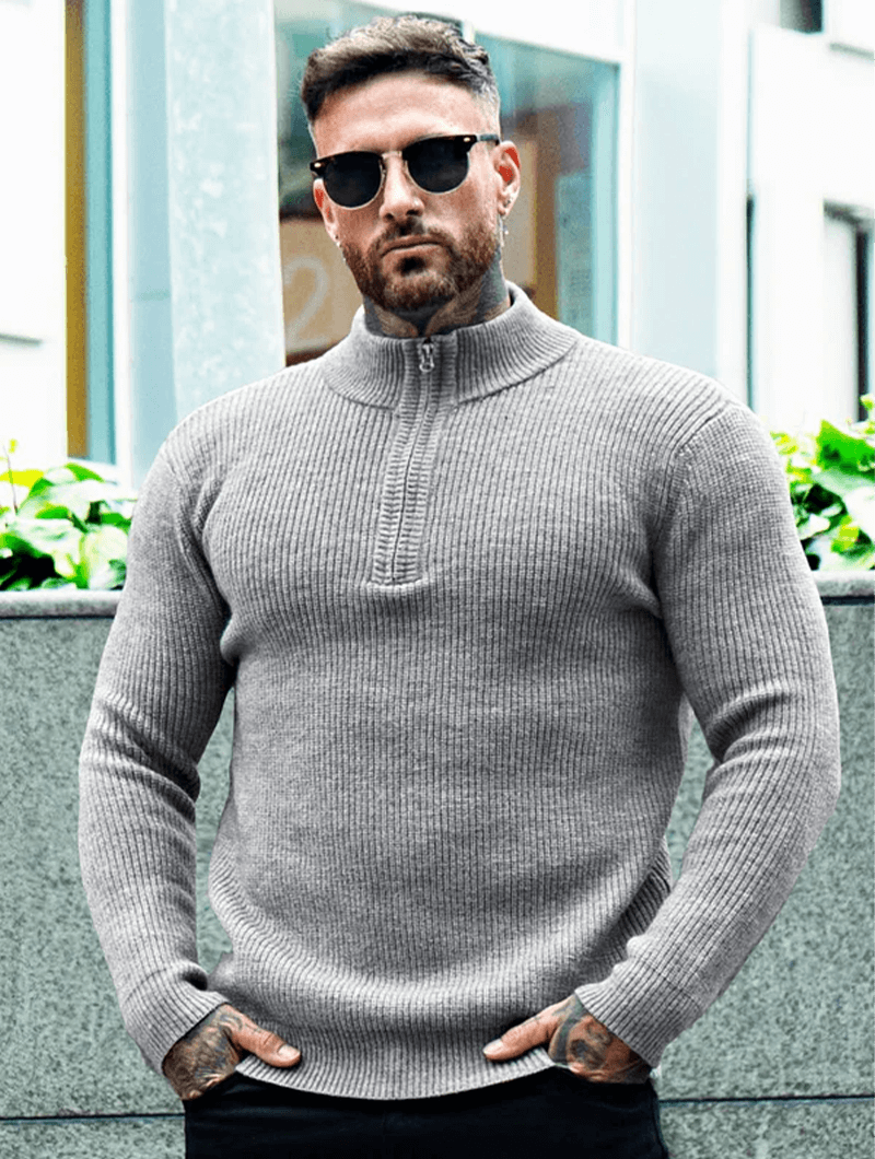 Stylowy Sweter z Zamekiem na Co Dzień i na Specjalne Okazje