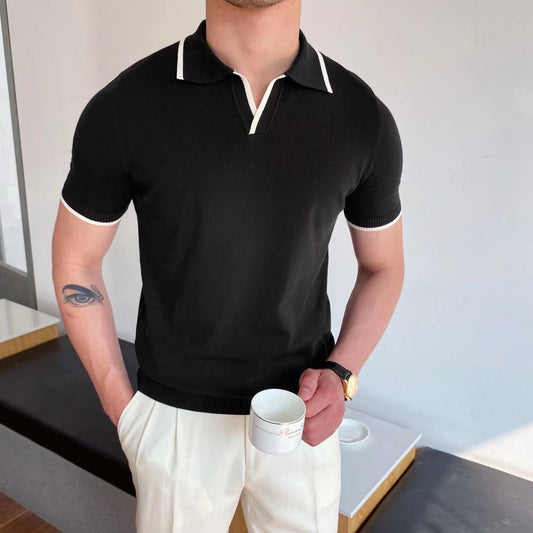 Koszulka polo w paski Slim Fit idealna na lato