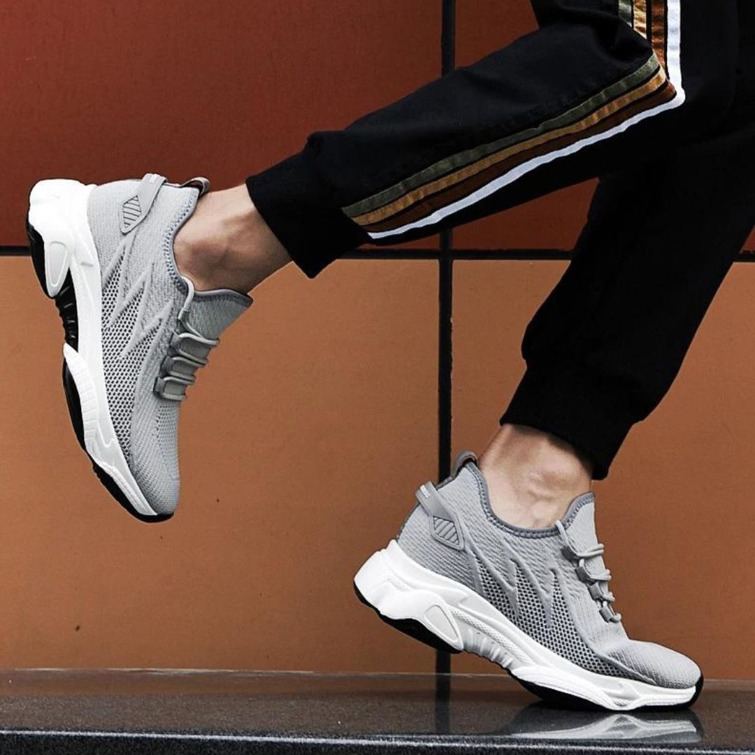 Podwyższające Sneakersy Męskie – Dyskretne Buty z Dodatkową Wysokością
