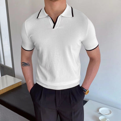 Koszulka polo w paski Slim Fit idealna na lato