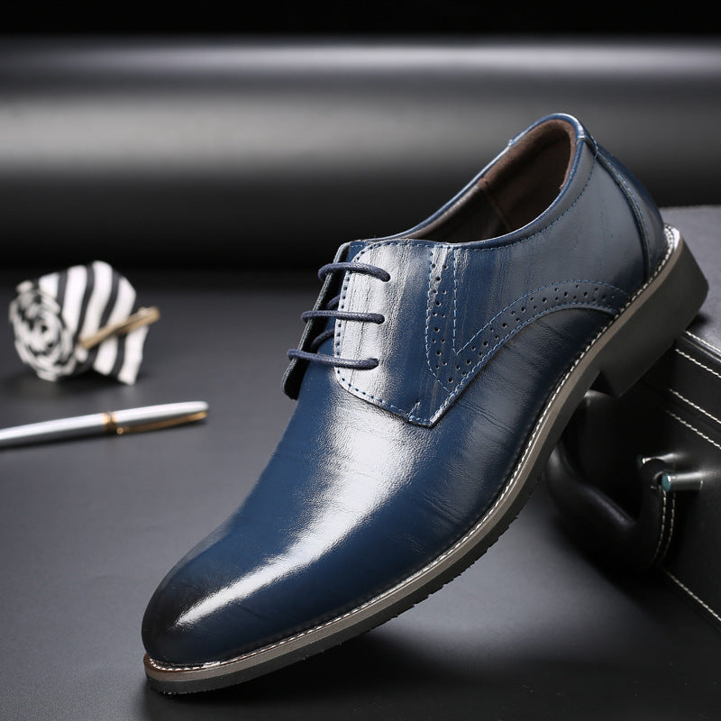 Eleganckie Skórzane Buty Biznesowe Plus Size | Idealne na Każdą Porę Roku