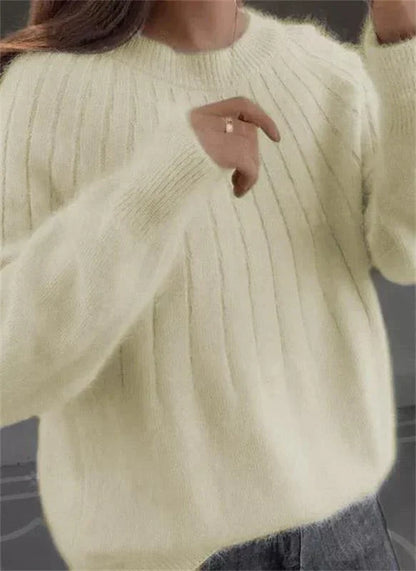 Miękki Dzianinowy Sweter | Idealny na Zimę