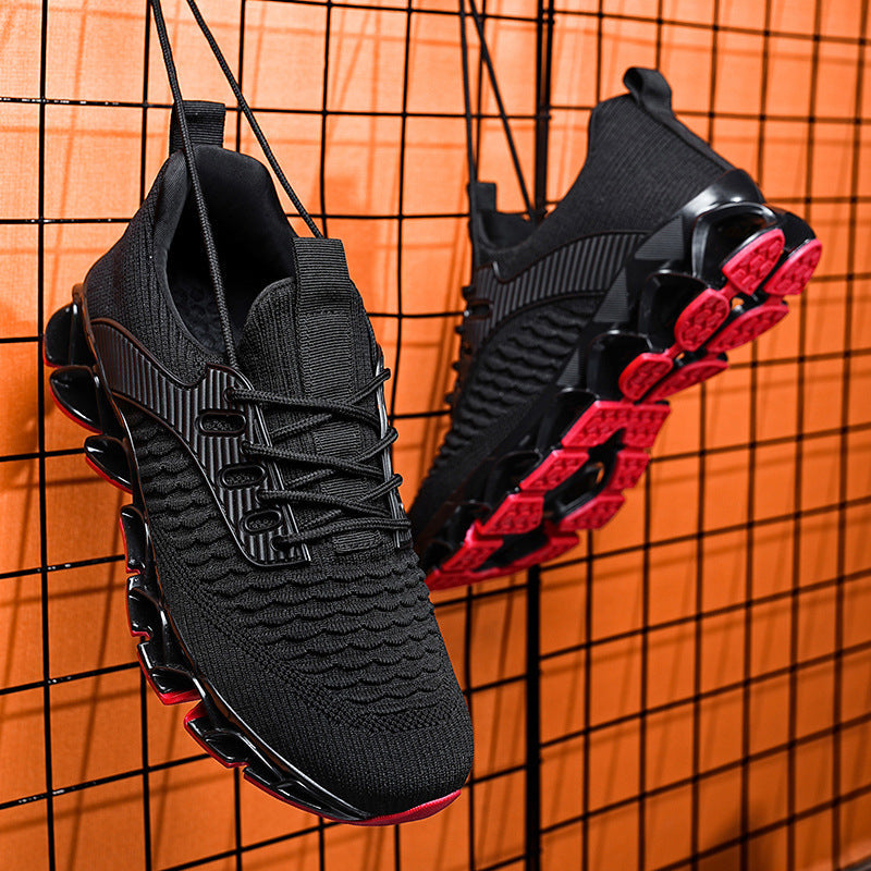 Męskie Oddychające Sneakersy z Podeszwą Blade | Idealne na Każdą Porę Roku