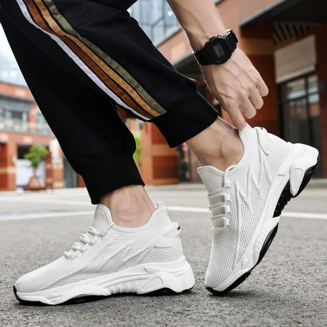 Podwyższające Sneakersy Męskie – Dyskretne Buty z Dodatkową Wysokością