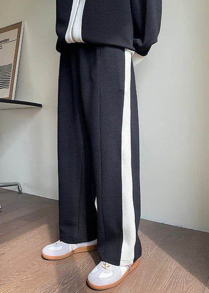 Dwukierunkowy Zamek Kolorowy Blok Men's Sports Tracksuit I Idealny na Wiosnę i Jesień