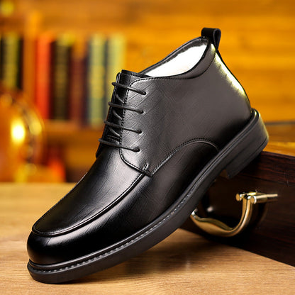 Wysokie Ocieplane Sznurowane Buty z Polarem | Idealne na Zimę