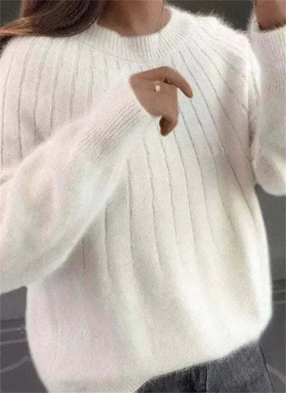 Miękki Dzianinowy Sweter | Idealny na Zimę