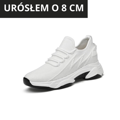 Podwyższające Sneakersy Męskie – Dyskretne Buty z Dodatkową Wysokością