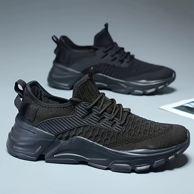 Oddychające Męskie Sneakersy Sportowe z Podeszwą EVA | Idealne na Jesień