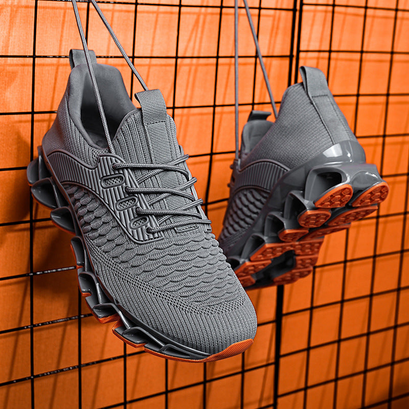 Męskie Oddychające Sneakersy z Podeszwą Blade | Idealne na Każdą Porę Roku