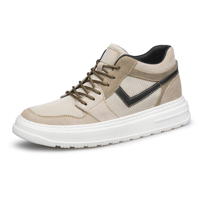 Oddychające Sneakersy z Siatki i Skóry | Idealne na Wiosnę i Lato