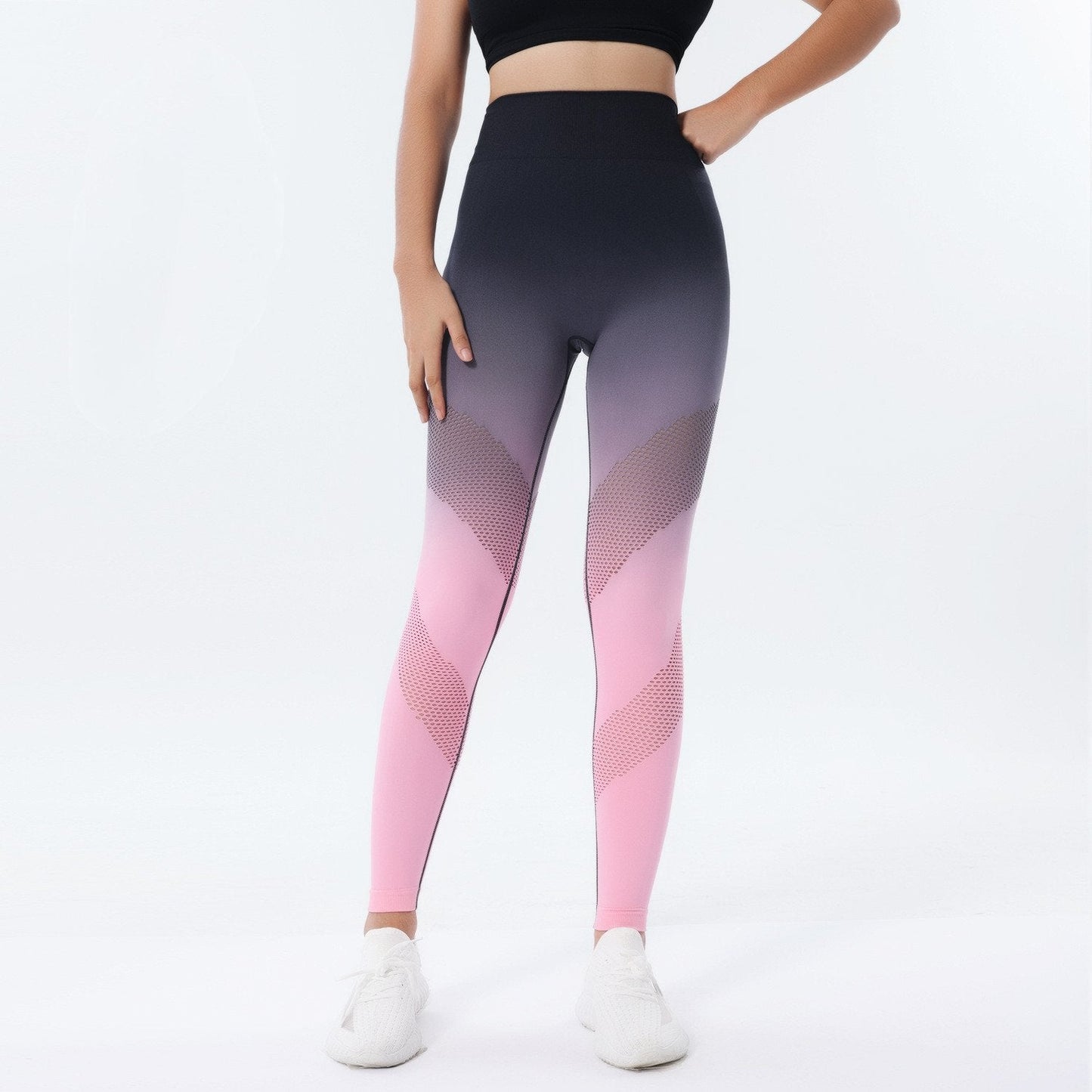 Legginsy High-Waist Gradient Scrunch Idealne na Wszystkie Pory Roku