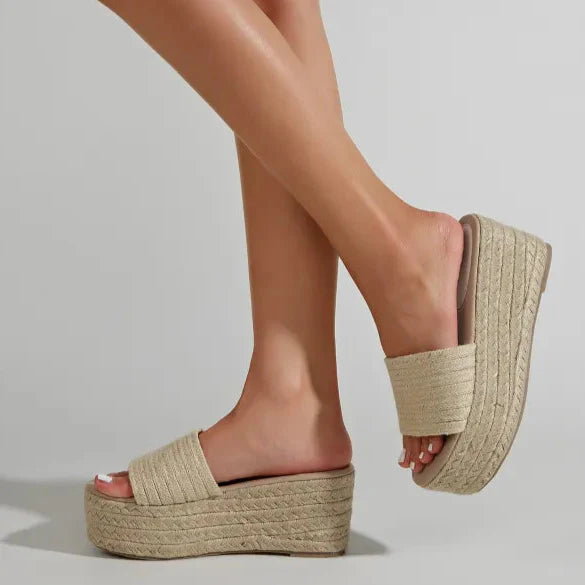 Buty Podwyższające z Mikrofibry z Okrągłym Noskiem Idealne na Lato