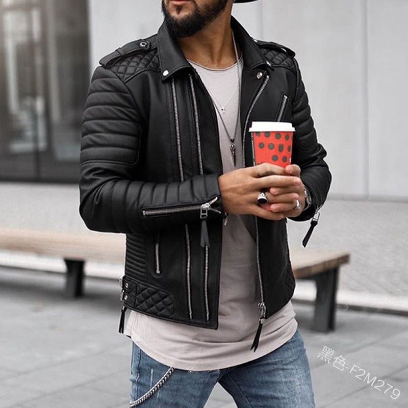 Wszechstronna Męska Kurtka Streetwear z Wieloma Kieszeniami