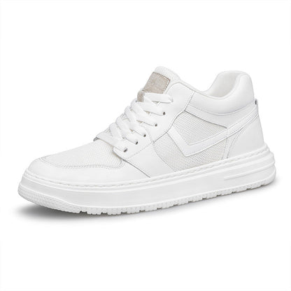 Oddychające Sneakersy z Siatki i Skóry | Idealne na Wiosnę i Lato
