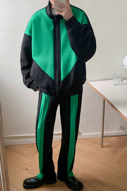 Luźny Męski Dres Sportowy | Idealny na Wiosnę