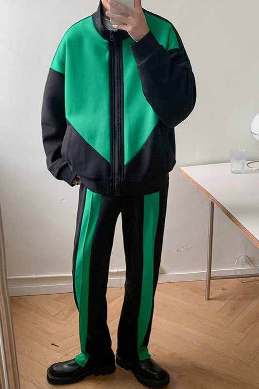 Luźny Męski Dres Sportowy | Idealny na Wiosnę