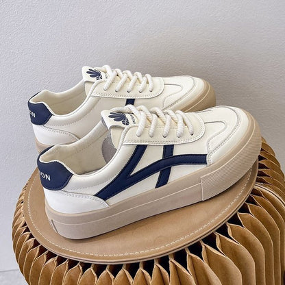 Platformowe Sznurowane Buty Skateboardowe | Idealne na Lato