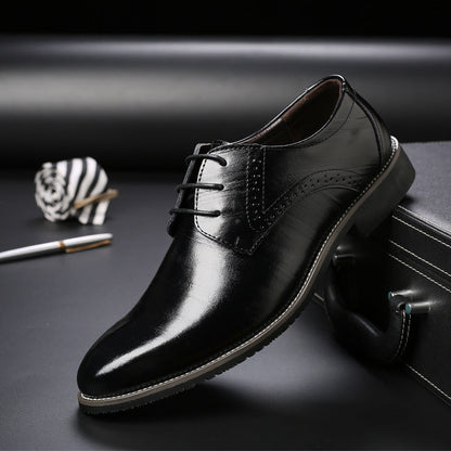 Eleganckie Skórzane Buty Biznesowe Plus Size | Idealne na Każdą Porę Roku