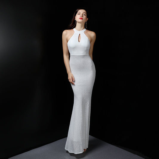 Elegancka Sukienka Wieczorowa Slim Fit | Idealna na Wiosnę i Jesień
