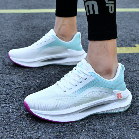 Wysokie Trampki Flyknit na Koturnie | Idealne na Lato