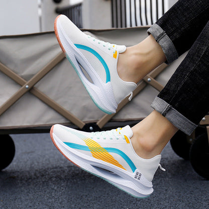 Wysokie Trampki Flyknit na Koturnie | Idealne na Lato