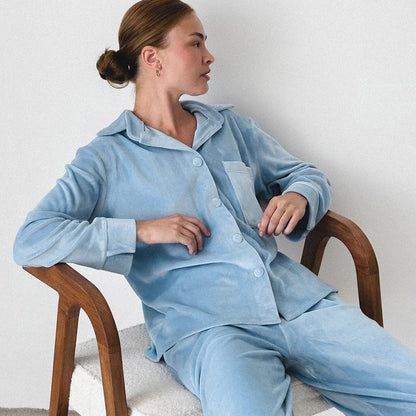 Sweter Kardigan z Długim Rękawem i Zestaw Pijama | Idealny na Wszystkie Pory Roku