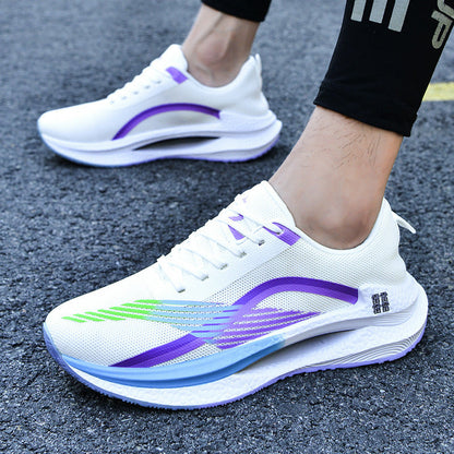 Wysokie Trampki Flyknit na Koturnie | Idealne na Lato