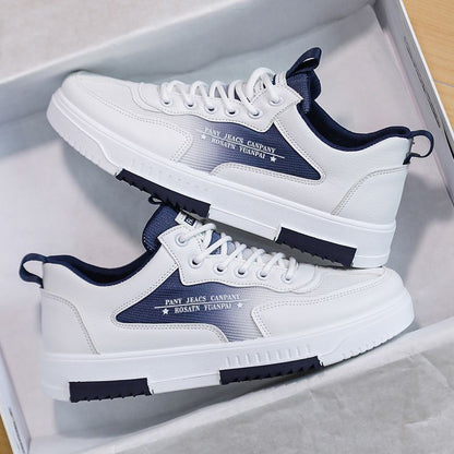 Oddychające męskie sneakersy z siateczkowymi panelami i podeszwą zwiększającą wzrost | Idealne na każdą porę roku