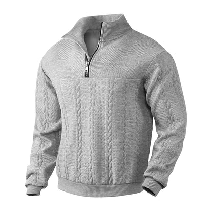Bluza Premium z Zamkiem 1/4 – Ciepła Bluza Polarowa na Zimę