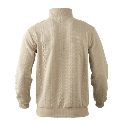 Bluza Premium z Zamkiem 1/4 – Ciepła Bluza Polarowa na Zimę