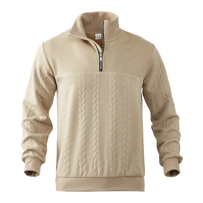 Bluza Premium z Zamkiem 1/4 – Ciepła Bluza Polarowa na Zimę
